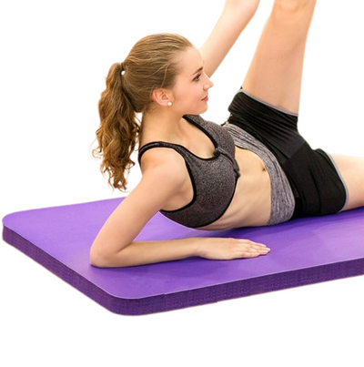 "Thickity" yoga mat